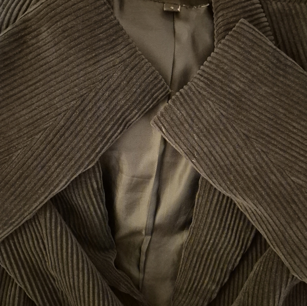 Banana Republic Black Corduroy One Button Blazer - Picture 6 of 8